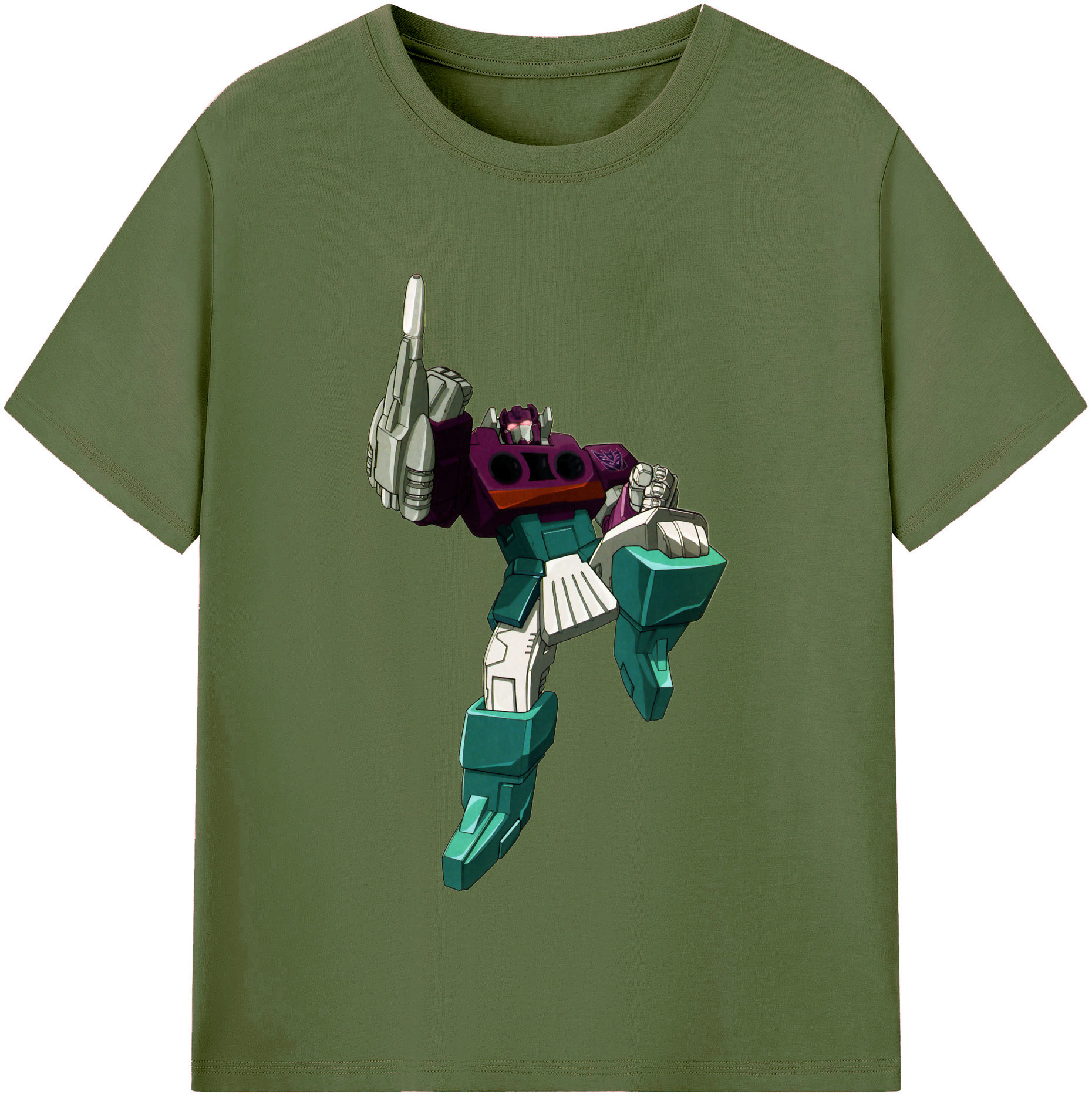 （画像用）  綿100％半袖Tシャツ（フロントプリント）